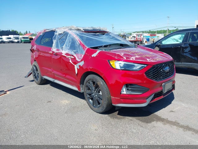 12630822 :رقم المزاد ، 2FMPK4J94NBA50155 vin ، 2022 Ford Edge St Line مزاد بيع