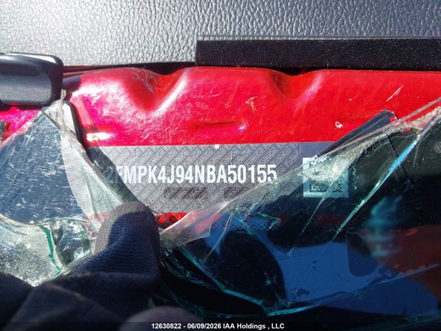 12630822 :رقم المزاد ، 2FMPK4J94NBA50155 vin ، 2022 Ford Edge St Line مزاد بيع