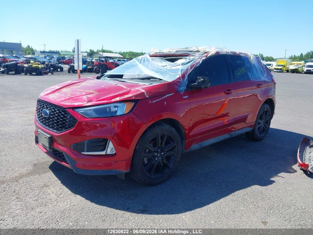 12630822 :رقم المزاد ، 2FMPK4J94NBA50155 vin ، 2022 Ford Edge St Line مزاد بيع