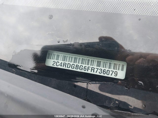 Dodge Grand Caravan Se/sxt 2015 2C4RDGBG6FR736079 Image 18