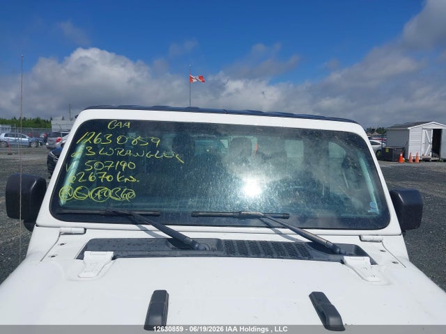 Продажа на аукционе авто 2023 Jeep Wrangler Sport, vin: 1C4GJXAG1PW507190, номер лота: 12630859