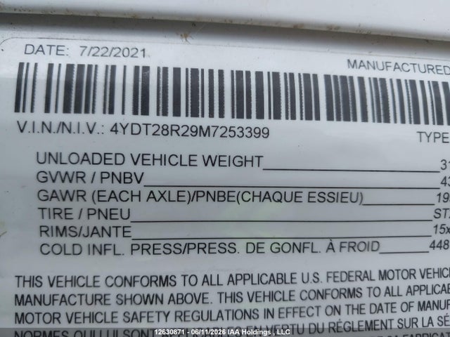 4YDT28R29M7253399 Keystone Other