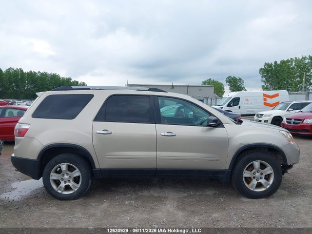 Aukcja sprzedaży 2010 Gmc Acadia Sle, vin: 1GKLRLED3AJ154136, numer aukcji: 12630929