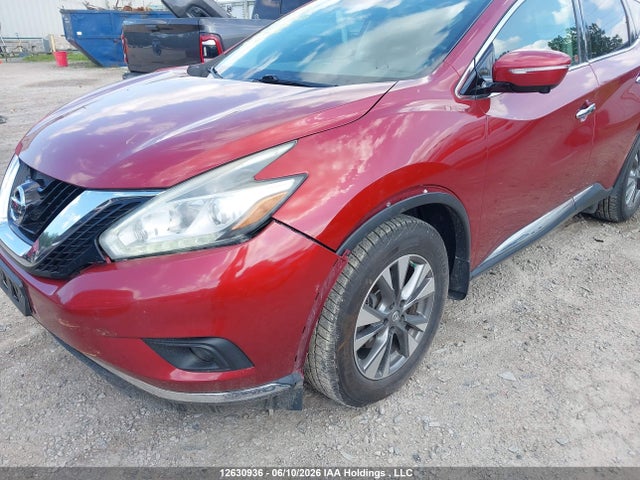 Продаж на аукціоні авто 2015 Nissan Murano Platinum/sl/sv, vin: 5N1AZ2MH7FN233905, номер лоту: 12630936