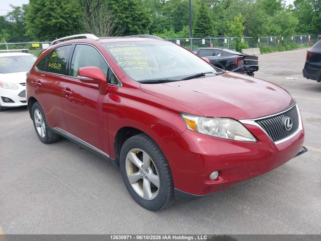 12630971 :رقم المزاد ، 2T2BK1BA5AC018639 vin ، 2010 Lexus Rx 350 مزاد بيع