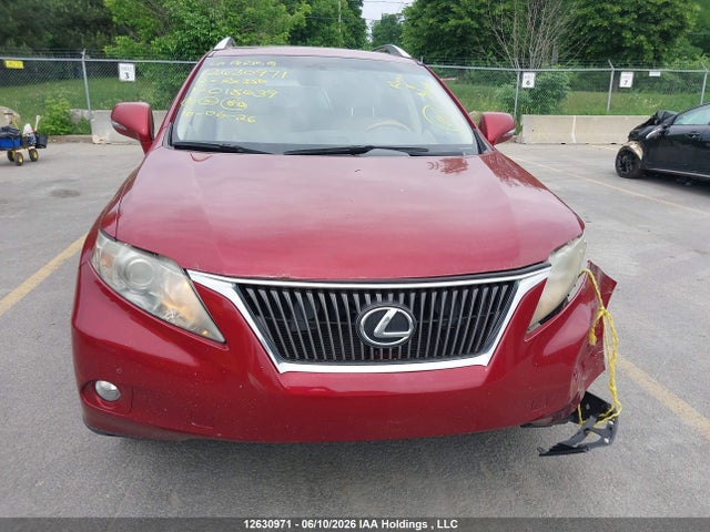 2010 Lexus Rx 350 მანქანა იყიდება აუქციონზე, vin: 2T2BK1BA5AC018639, აუქციონის ნომერი: 12630971