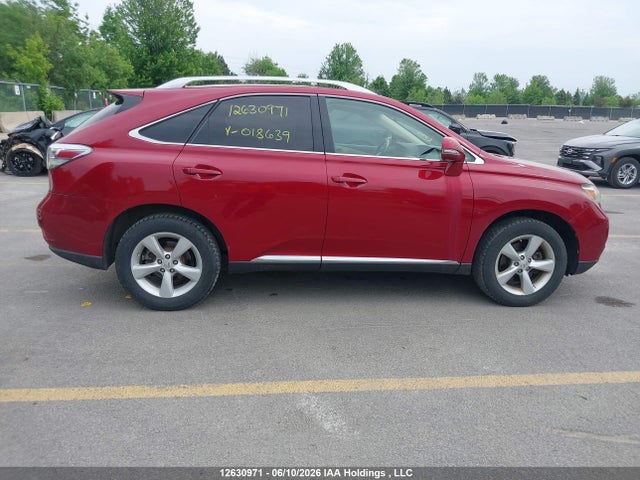 2010 Lexus Rx 350 მანქანა იყიდება აუქციონზე, vin: 2T2BK1BA5AC018639, აუქციონის ნომერი: 12630971