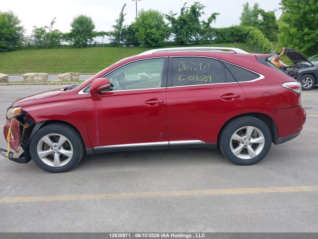 2010 Lexus Rx 350 მანქანა იყიდება აუქციონზე, vin: 2T2BK1BA5AC018639, აუქციონის ნომერი: 12630971