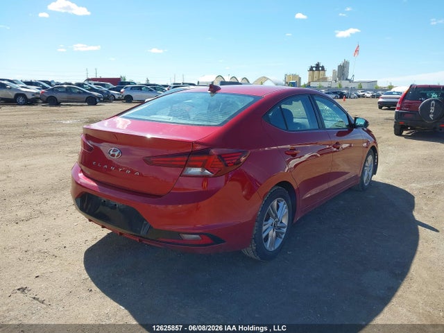 2019 Hyundai Elantra Preferred მანქანა იყიდება აუქციონზე, vin: KMHD84LF9KU751686, აუქციონის ნომერი: 12625857