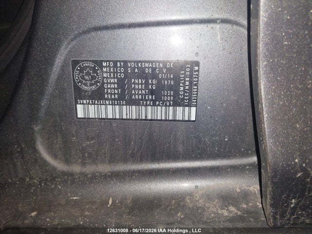 Volkswagen Jetta 2014 3VWPX7AJXEM610130 Image 9