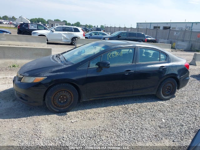 12631011 :رقم المزاد ، 2HGFB2F50CH048358 vin ، 2012 Honda Civic Ex 4dr مزاد بيع