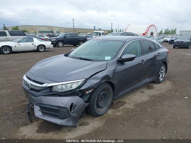 Honda Civic Lx 2017 2HGFC2F54HH021054 Image 2