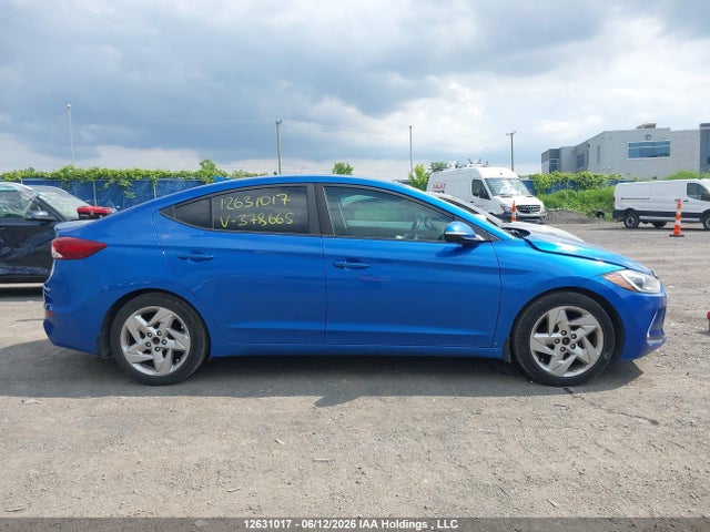 Продажа на аукционе авто 2017 Hyundai Elantra, vin: KMHD84LF8HU378665, номер лота: 12631017