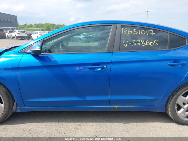 2017 Hyundai Elantra მანქანა იყიდება აუქციონზე, vin: KMHD84LF8HU378665, აუქციონის ნომერი: 12631017