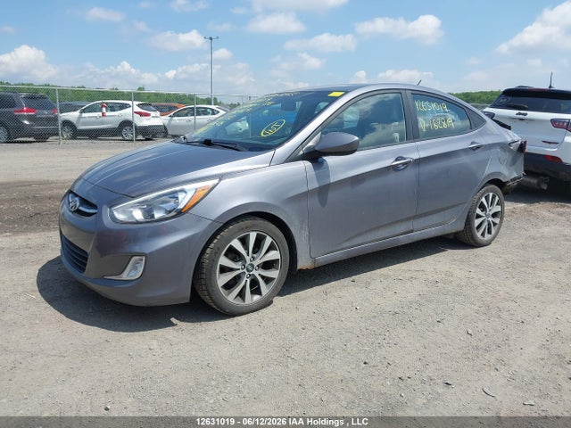 12631019 :رقم المزاد ، KMHCT4AE9HU182819 vin ، 2017 Hyundai Accent Se مزاد بيع
