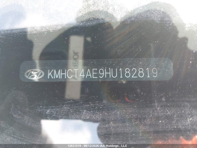 12631019 :رقم المزاد ، KMHCT4AE9HU182819 vin ، 2017 Hyundai Accent Se مزاد بيع