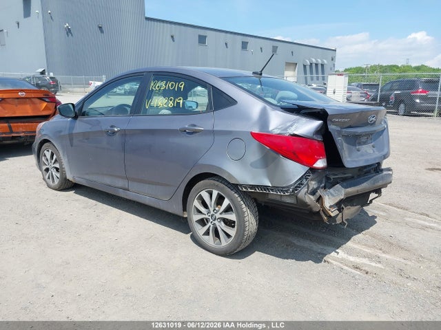 12631019 :رقم المزاد ، KMHCT4AE9HU182819 vin ، 2017 Hyundai Accent Se مزاد بيع