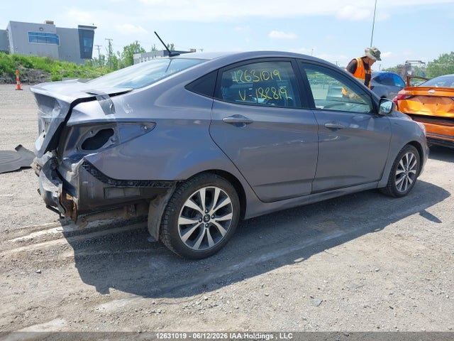 12631019 :رقم المزاد ، KMHCT4AE9HU182819 vin ، 2017 Hyundai Accent Se مزاد بيع