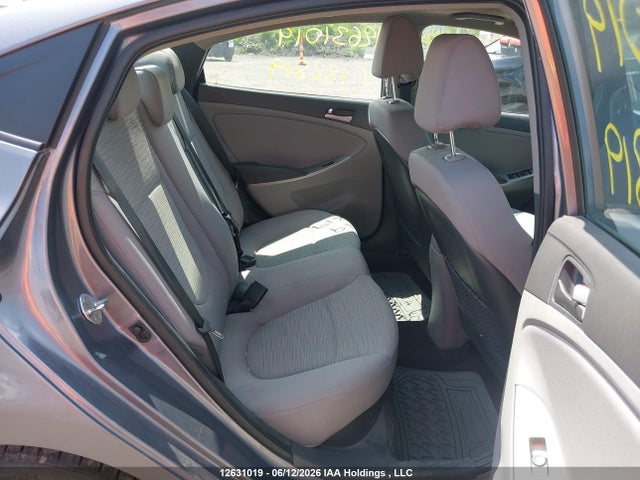 12631019 :رقم المزاد ، KMHCT4AE9HU182819 vin ، 2017 Hyundai Accent Se مزاد بيع