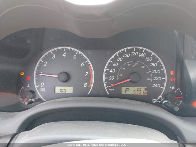 12611355 :رقم المزاد ، 2T1BU4EE5AC237809 vin ، 2010 Toyota Corolla Ce مزاد بيع