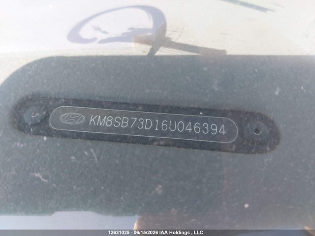2006 Hyundai Santa Fe Gls/limited მანქანა იყიდება აუქციონზე, vin: KM8SB73D16U046394, აუქციონის ნომერი: 12631025