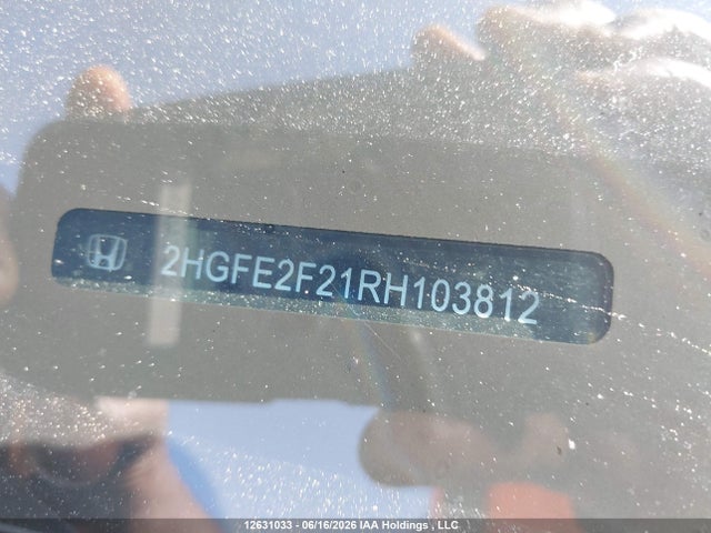 Honda Civic 2024 2HGFE2F21RH103812 Image 20