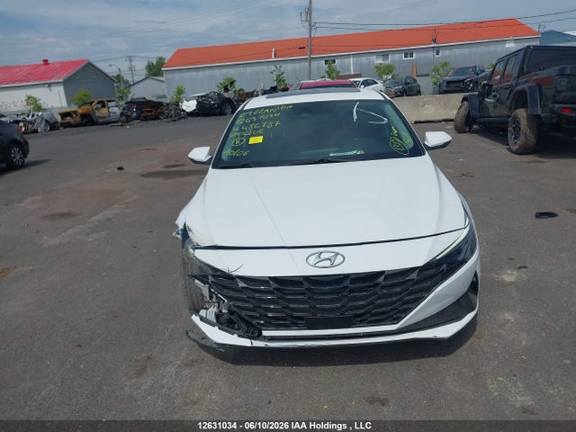 2023 Hyundai Elantra Luxury Ivt მანქანა იყიდება აუქციონზე, vin: KMHLN4AG5PU486787, აუქციონის ნომერი: 12631034