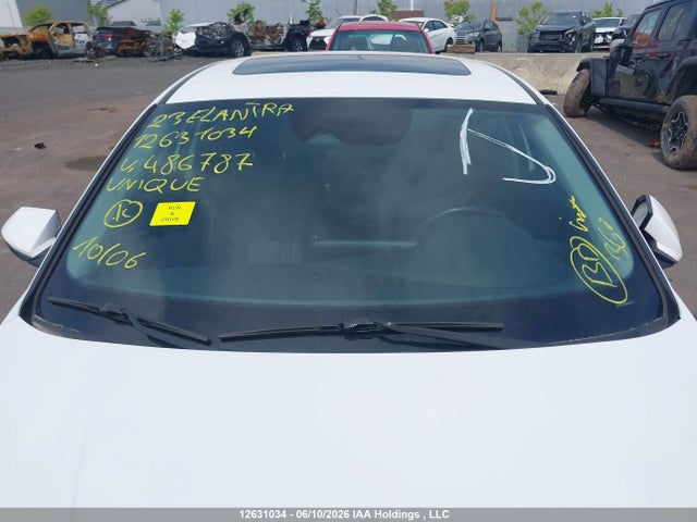 2023 Hyundai Elantra Luxury Ivt მანქანა იყიდება აუქციონზე, vin: KMHLN4AG5PU486787, აუქციონის ნომერი: 12631034