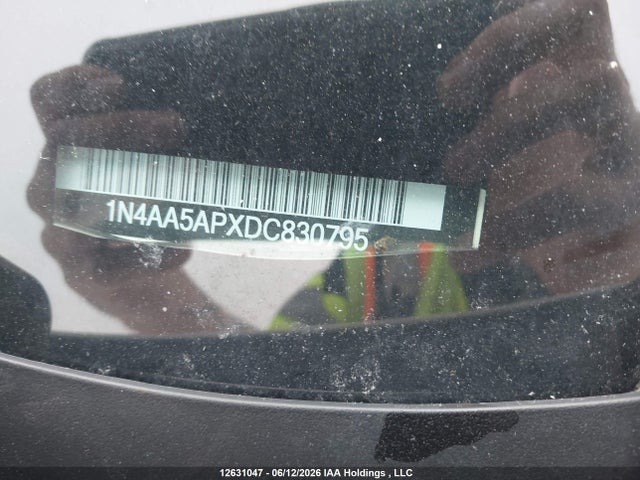 2013 Nissan Maxima S/sv მანქანა იყიდება აუქციონზე, vin: 1N4AA5APXDC830795, აუქციონის ნომერი: 12631047