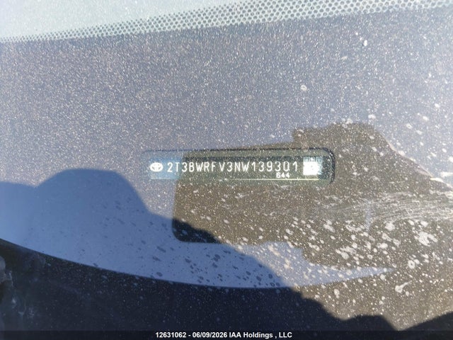 2022 Toyota Rav4 Hybrid Le მანქანა იყიდება აუქციონზე, vin: 2T3BWRFV3NW139301, აუქციონის ნომერი: 12631062