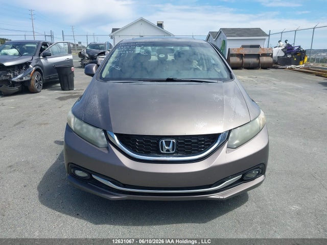 2013 Honda Civic Touring მანქანა იყიდება აუქციონზე, vin: 2HGFB2F74DH002843, აუქციონის ნომერი: 12631067