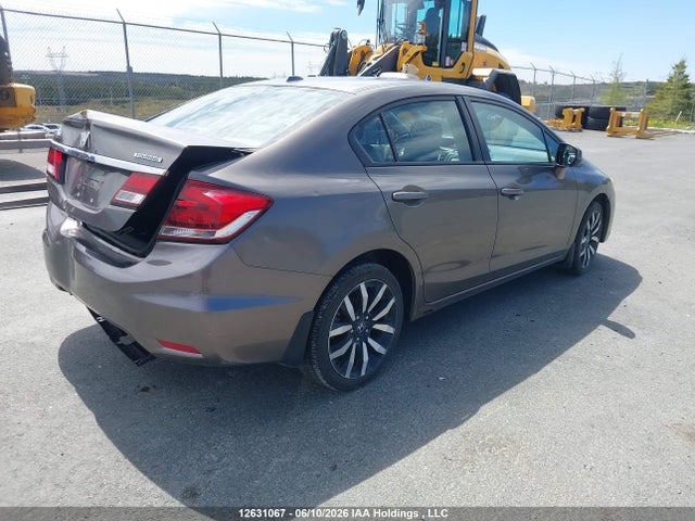2013 Honda Civic Touring მანქანა იყიდება აუქციონზე, vin: 2HGFB2F74DH002843, აუქციონის ნომერი: 12631067