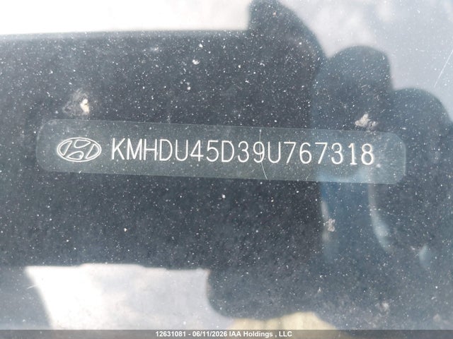 Aukcja sprzedaży 2009 Hyundai Elantra Gls/se, vin: KMHDU45D39U767318, numer aukcji: 12631081