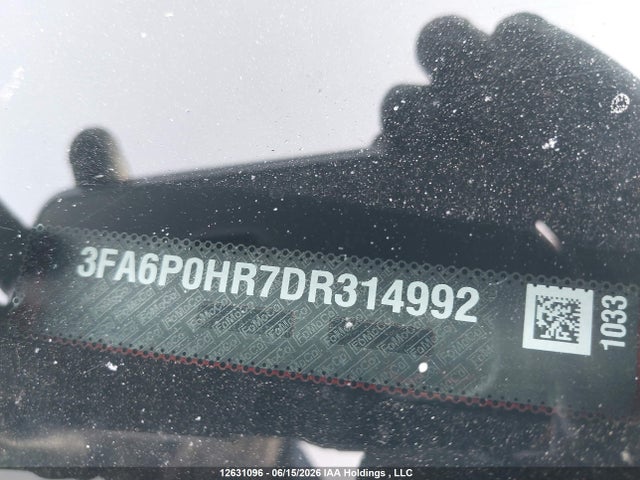 Продажа на аукционе авто 2013 Ford Fusion Se, vin: 3FA6P0HR7DR314992, номер лота: 12631096