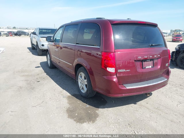 12631100 :رقم المزاد ، 2C4RDGDG3HR612951 vin ، 2017 Dodge Grand Caravan Crew مزاد بيع