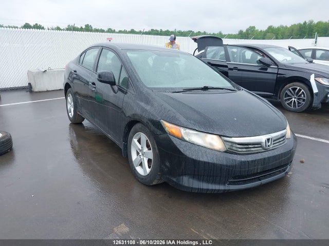 2012 Honda Civic მანქანა იყიდება აუქციონზე, vin: 2HGFB2F42CH116621, აუქციონის ნომერი: 12631108