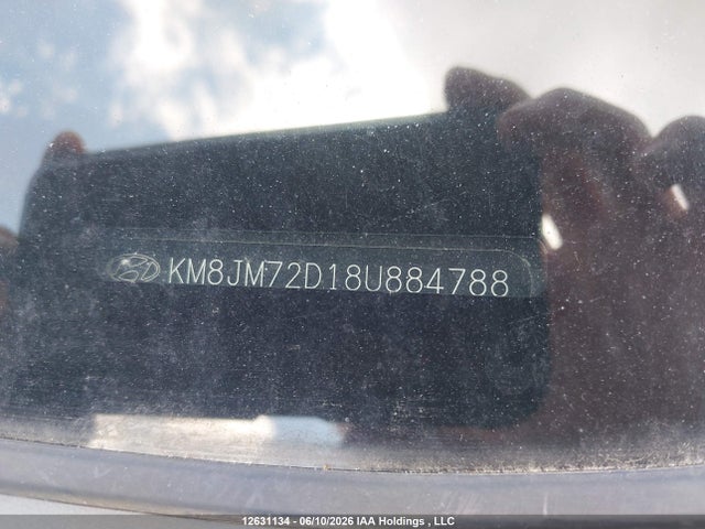 2008 Hyundai Tucson Gl V6/limited მანქანა იყიდება აუქციონზე, vin: KM8JM72D18U884788, აუქციონის ნომერი: 12631134