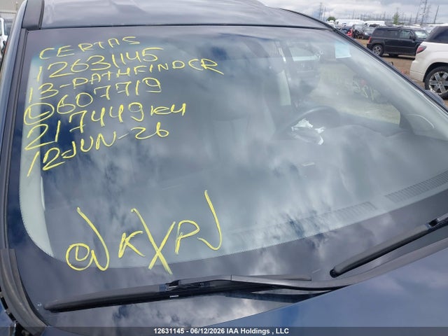12631145 :رقم المزاد ، 5N1AR2MMXDC607719 vin ، 2013 Nissan Pathfinder S/sv/sl/platinum مزاد بيع