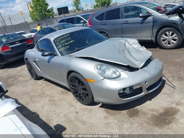 2007 Porsche Cayman მანქანა იყიდება აუქციონზე, vin: WP0AA29807U761023, აუქციონის ნომერი: 12631157