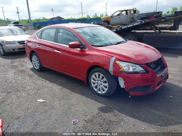 2013 Nissan Sentra S/sv/sr/sl მანქანა იყიდება აუქციონზე, vin: 3N1AB7AP9DL746476, აუქციონის ნომერი: 12631170