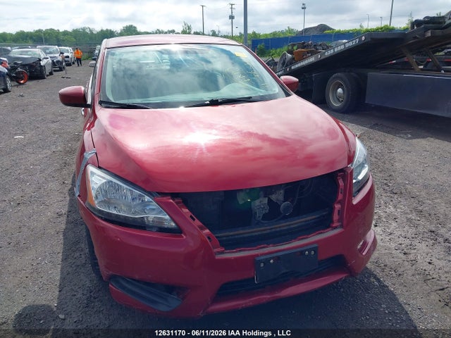 2013 Nissan Sentra S/sv/sr/sl მანქანა იყიდება აუქციონზე, vin: 3N1AB7AP9DL746476, აუქციონის ნომერი: 12631170