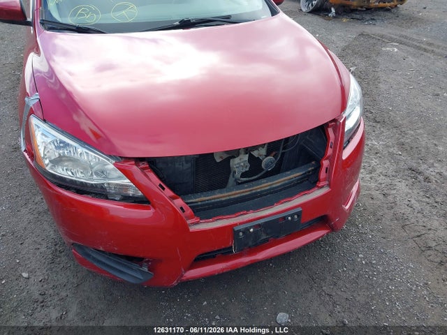 2013 Nissan Sentra S/sv/sr/sl მანქანა იყიდება აუქციონზე, vin: 3N1AB7AP9DL746476, აუქციონის ნომერი: 12631170