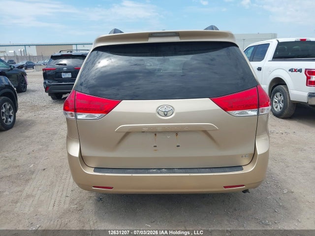 Продаж на аукціоні авто 2011 Toyota Sienna Le 8 Passenger, vin: 5TDKK3DC2BS020128, номер лоту: 12631207