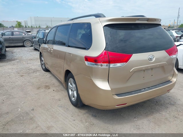 Продаж на аукціоні авто 2011 Toyota Sienna Le 8 Passenger, vin: 5TDKK3DC2BS020128, номер лоту: 12631207