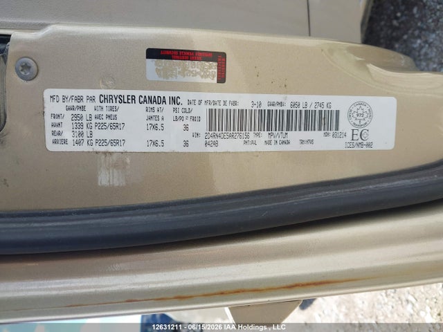 Aukcja sprzedaży 2010 Dodge Grand Caravan, vin: 2D4RN4DE5AR276156, numer aukcji: 12631211