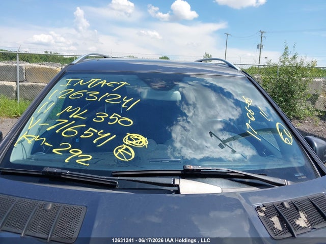Aukcja sprzedaży 2011 Mercedes-benz Ml 350 Bluetec 4matic, vin: 4JGBB2FB7BA716541, numer aukcji: 12631241