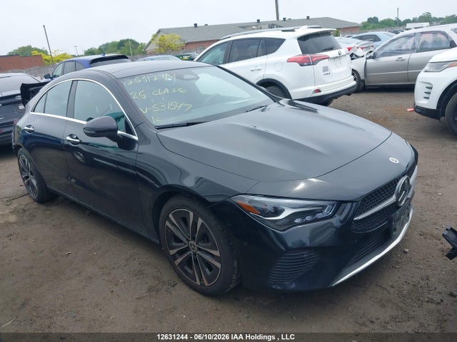 12631244 :رقم المزاد ، W1K5J4HB9SN531547 vin ، 2025 Mercedes-benz Cla 250 4matic مزاد بيع
