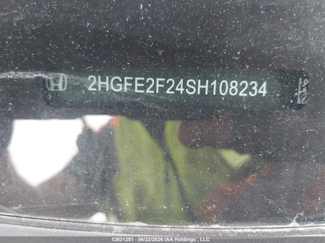 12631251 :رقم المزاد ، 2HGFE2F24SH108234 vin ، 2025 Honda Civic Lx مزاد بيع