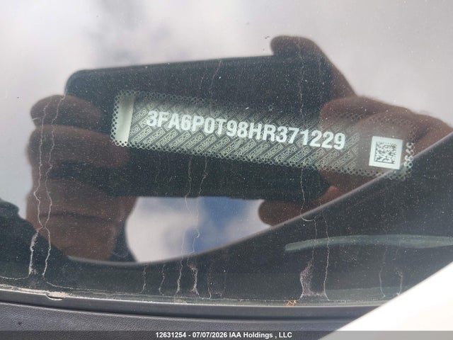 Продаж на аукціоні авто 2017 Ford Fusion Se, vin: 3FA6P0T98HR371229, номер лоту: 12631254