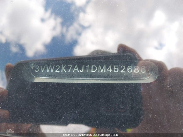 Продажа на аукционе авто 2013 Volkswagen Jetta 2.0l Trendline/2.0l Trendline+, vin: 3VW2K7AJ1DM452686, номер лота: 12631279
